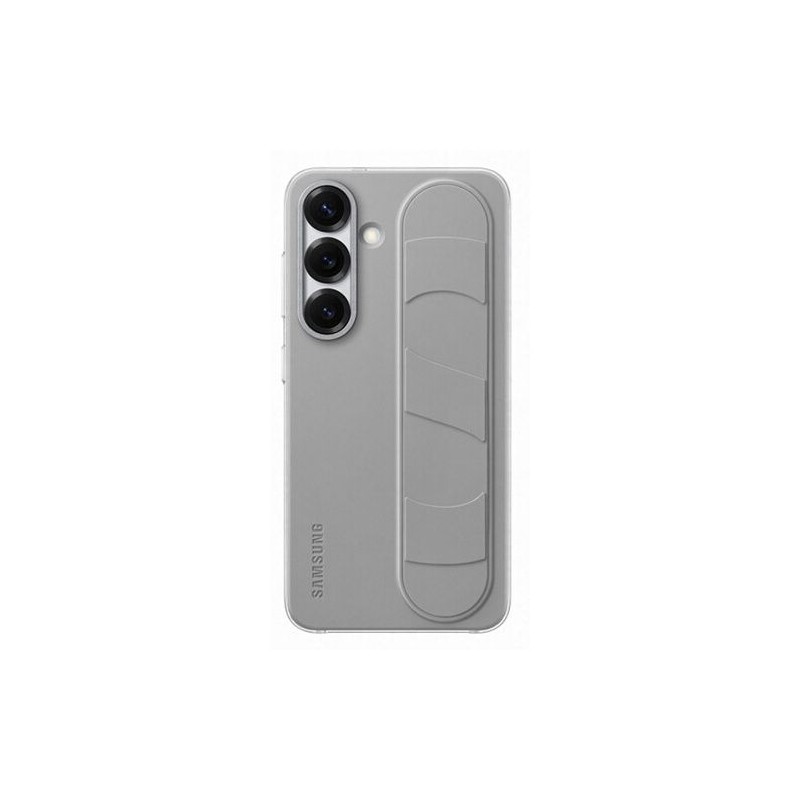 Coque avec laniere et support Galaxy S25 Gris