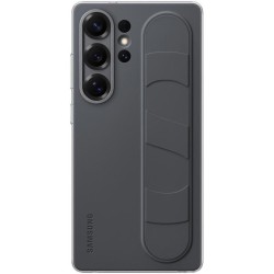 Coque - Samsung - Galaxy S25 Ultra - Noir - Fonction Support - Laniere