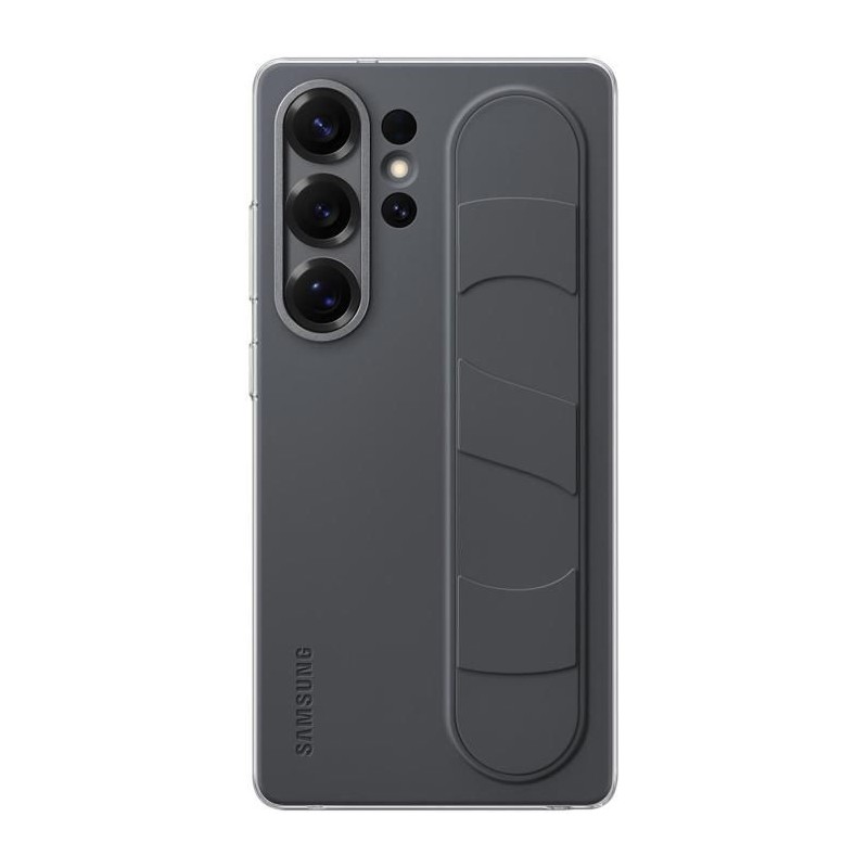 Coque - Samsung - Galaxy S25 Ultra - Noir - Fonction Support - Laniere Coque - Samsung - Galaxy S25 Ultra - Noir - Fonction Support - Laniere
