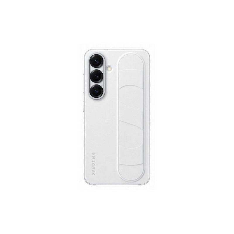 Coque - Samsung - Galaxy S25 - Blanc - Fonction Support - Laniere Int Coque - Samsung - Galaxy S25 - Blanc - Fonction Support - Laniere Int