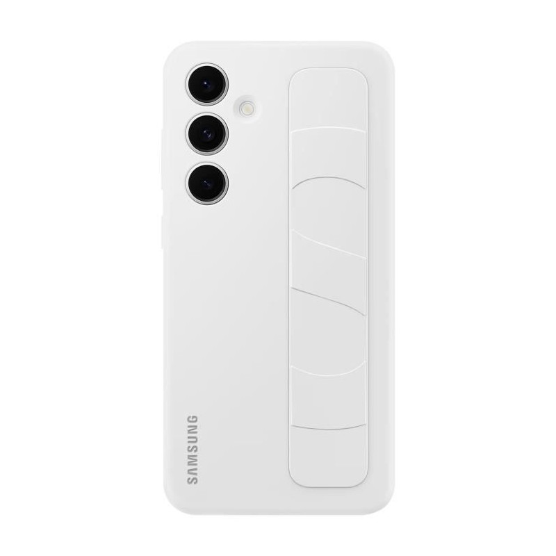 Coque avec laniere et support Galaxy S25+ Blanc Coque avec laniere et support Galaxy S25+ Blanc