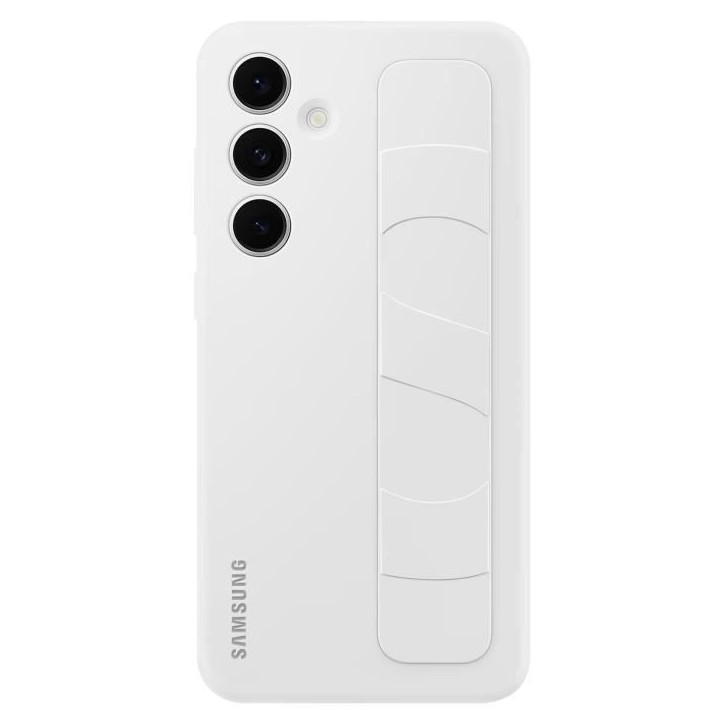 Coque avec laniere et support Galaxy S25+ Blanc