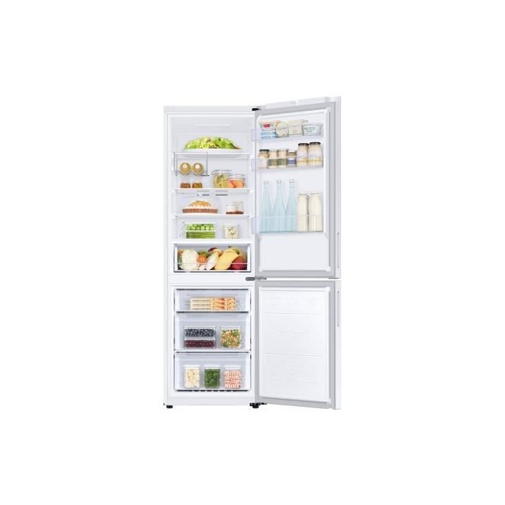 Réfrigérateur combiné - SAMSUNG - RB33B612ESA - 344 L - Classe E - 59,5 x 65,8 x 185,3 cm - Blanc Réfrigérateur combiné - SAMSUNG - RB33B612ESA - 344 L - Classe E - 59,5 x 65,8 x 185,3 cm - Blanc
