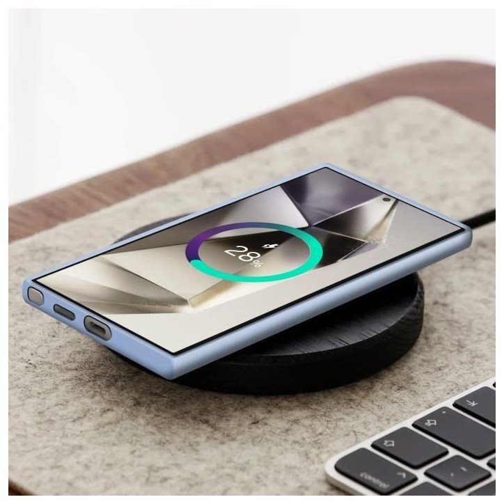 Coque premium Galaxy S25 Ultra Bleu ciel