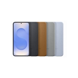 Coque pour Samsung Galaxy S25 Cuir d'Origine Kindsuit Samsung Bleu Cla