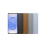 Coque pour Samsung Galaxy S25 Cuir d'Origine Kindsuit Samsung Bleu Cla