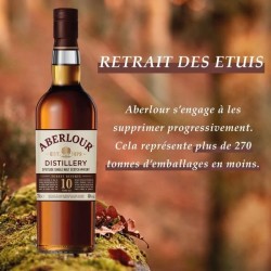Aberlour - 10 ans - Whisky Ecossais Single Malt - 40,0% Vol. - 70cl av