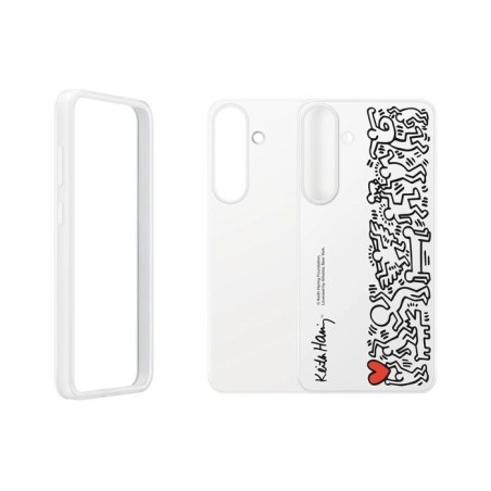 Coque personnalisable pour Galaxy S25 Plus Blanc