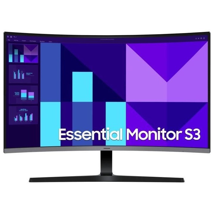 SAMSUNG ECRAN 32 S32D396G Noir SAMSUNG ECRAN 32 S32D396G Noir