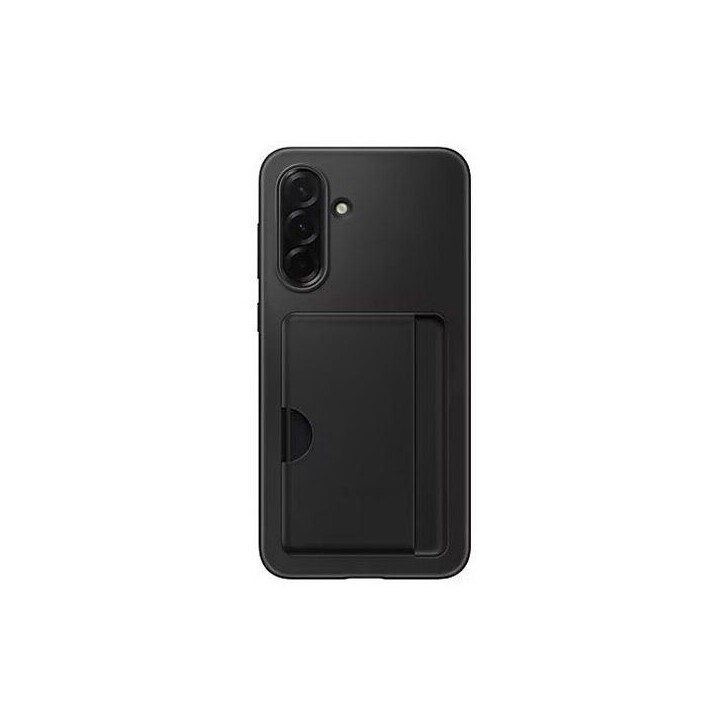 Coque et étui téléphone mobile Samsung arriere avec porte-carte Galaxy A36 5G Noir