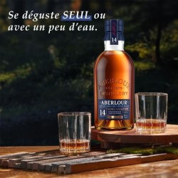 Aberlour - 14 ans - Whisky Ecossais Single Malt avec étui - 40,0% Vol
