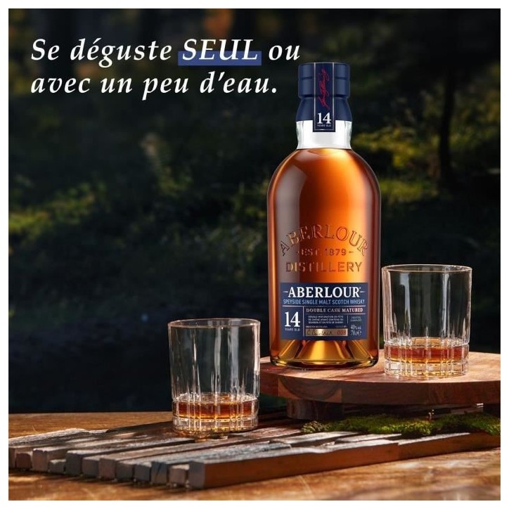Aberlour - 14 ans - Whisky Ecossais Single Malt avec étui - 40,0% Vol. - 70cl