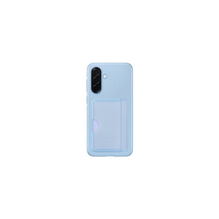 Coque et étui téléphone mobile Samsung arriere avec porte-carte Galaxy A36 5G Bleu