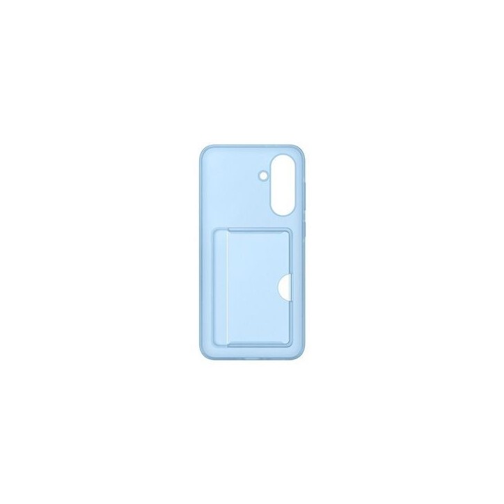 Coque et étui téléphone mobile Samsung arriere avec porte-carte Galaxy A36 5G Bleu