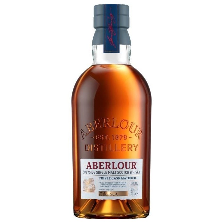 Aberlour - Triple Cask - Whisky Ecossais Single Malt - 40,0% Vol. - 70cl