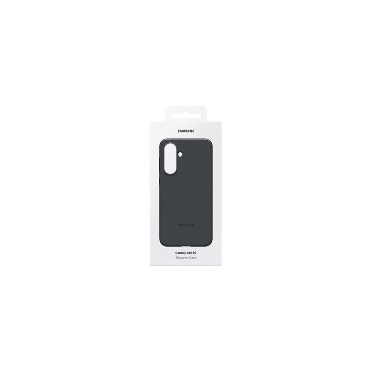 Coque et étui téléphone mobile Samsung silicone Galaxy A56 5G Noir