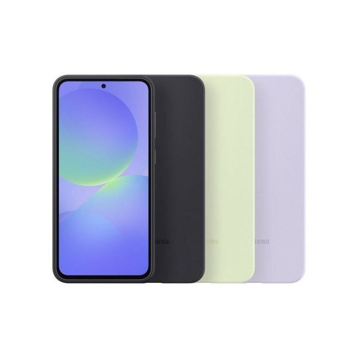 Coque et étui téléphone mobile Samsung silicone Galaxy A36 5G Lavande