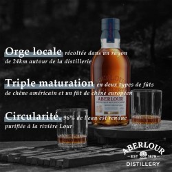 Aberlour - Triple Cask - Whisky Ecossais Single Malt - 40,0% Vol. - 70