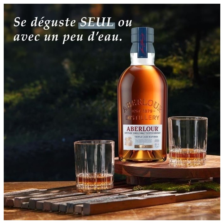 Aberlour - Triple Cask - Whisky Ecossais Single Malt - 40,0% Vol. - 70cl