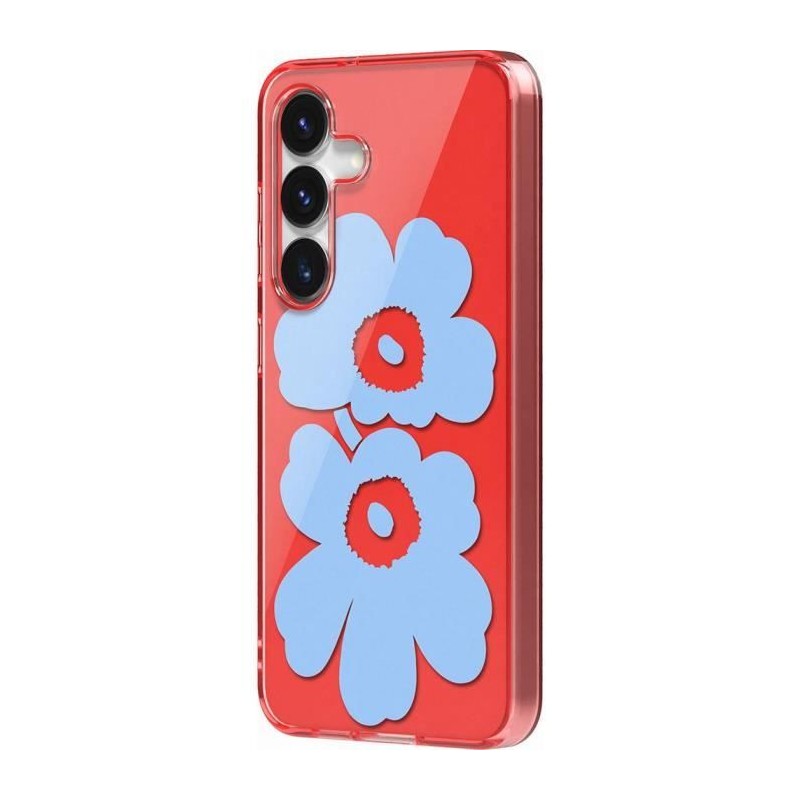 Coque Galaxy S25 Unikko 'Marimekko' Rouge Coque Galaxy S25 Unikko 'Marimekko' Rouge