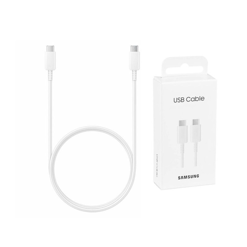 Cable USB Type C - USB Type C - Charge rapide 25W - SAMSUNG - 1 M - Bl Cable USB Type C - USB Type C - Charge rapide 25W - SAMSUNG - 1 M - Bl