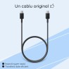 Cable USB Type C - USB Type C - Charge rapide 25W - SAMSUNG - 1 M - No