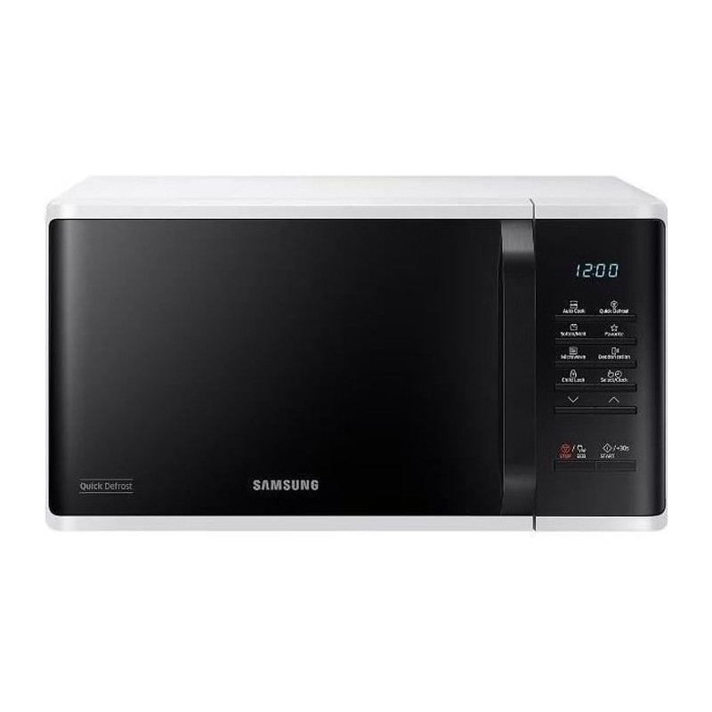 Micro-ondes SAMSUNG Solo - Blanc - 23 L - 800 W - Cavité céramique Micro-ondes SAMSUNG Solo - Blanc - 23 L - 800 W - Cavité céramique
