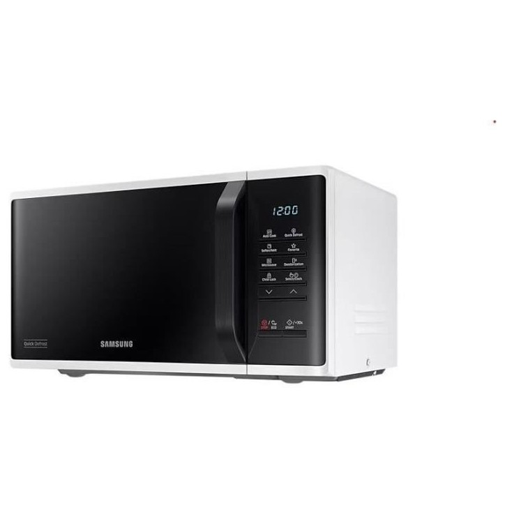 Micro-ondes SAMSUNG Solo - Blanc - 23 L - 800 W - Cavité céramique émail Micro-ondes SAMSUNG Solo - Blanc - 23 L - 800 W - Cavité céramique émail