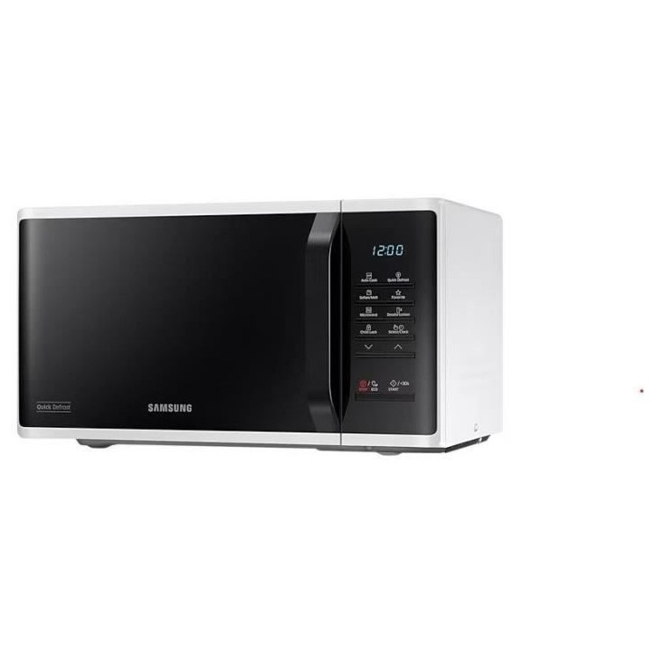 Micro-ondes SAMSUNG Solo - Blanc - 23 L - 800 W - Cavité céramique émail Micro-ondes SAMSUNG Solo - Blanc - 23 L - 800 W - Cavité céramique émail