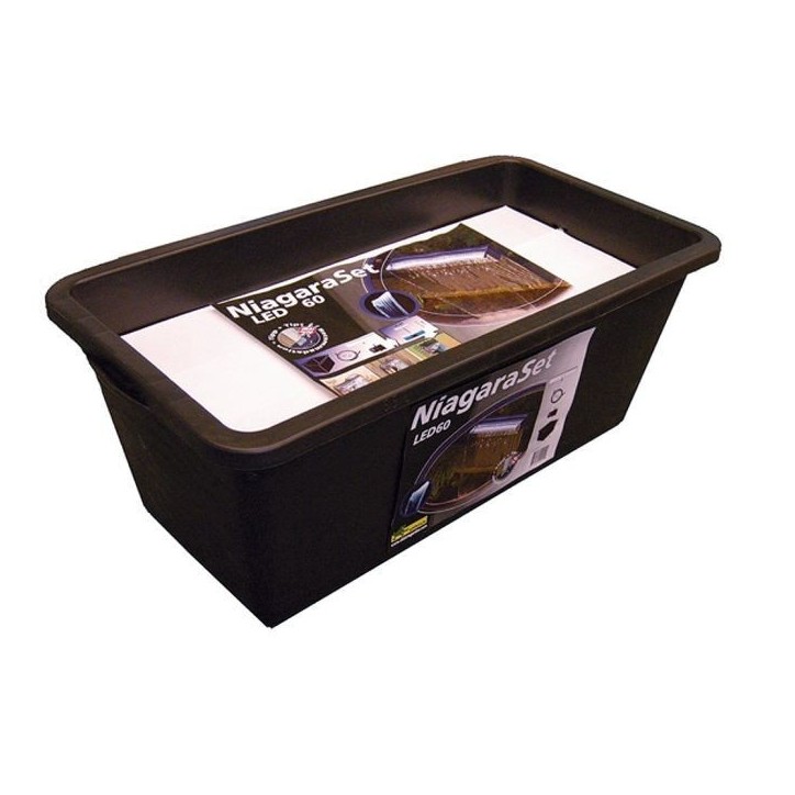 Ubbink Ensemble de cascade Niagara 60 cm LED avec pompe 401379