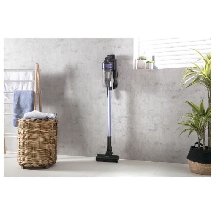 SAMSUNG VS15A6031R4 Jet 60 Turbo - Aspirateur Balai - 150 AW - Aspiration multicyclonique - Filtration HEPA - 40min d'autonomie SAMSUNG VS15A6031R4 Jet 60 Turbo - Aspirateur Balai - 150 AW - Aspiration multicyclonique - Filtration HEPA - 40min d'autonomie