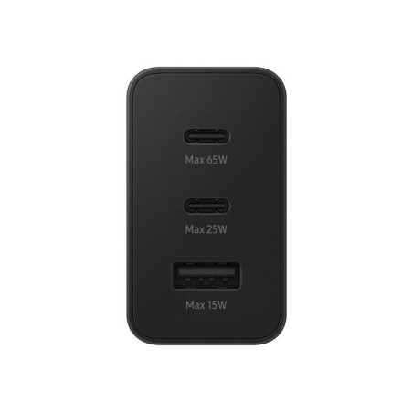 Adaptateur secteur Trio 65W - 2 x USB-C - 1 x USB-A - Noir - sans câble