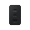 Adaptateur secteur Trio 65W - 2 x USB-C - 1 x USB-A - Noir - sans câb