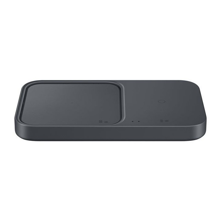 Chargeur duo sans fil rapide 15W SAMSUNG - Pad Induction - Sans adaptateur secteur - Noir Chargeur duo sans fil rapide 15W SAMSUNG - Pad Induction - Sans adaptateur secteur - Noir