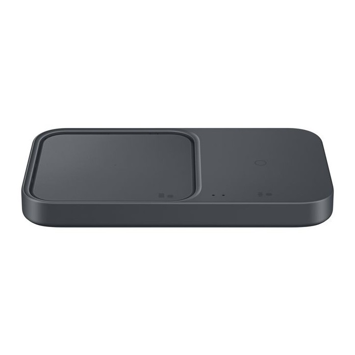 Chargeur duo sans fil rapide 15W SAMSUNG - Pad Induction - Sans adaptateur secteur - Noir Chargeur duo sans fil rapide 15W SAMSUNG - Pad Induction - Sans adaptateur secteur - Noir