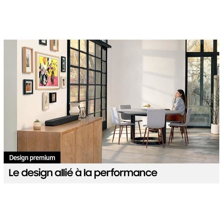 SAMSUNG HW-S50B - Barre de son 3.0 - One Body - Caisson de basse intégré - Bluetooth SAMSUNG HW-S50B - Barre de son 3.0 - One Body - Caisson de basse intégré - Bluetooth