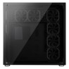 ABKONCORE BOITIER PC R780 Sync - rétro éclairage RGB - Noir - Verre