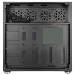 ABKONCORE BOITIER PC R780 Sync - rétro éclairage RGB - Noir - Verre