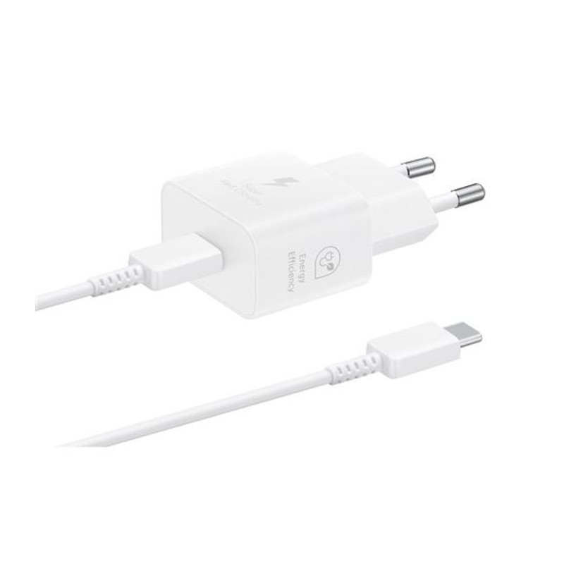 Chargeur pour téléphone mobile Samsung Chargeur secteur 25W Avec cab Chargeur pour téléphone mobile Samsung Chargeur secteur 25W Avec cab