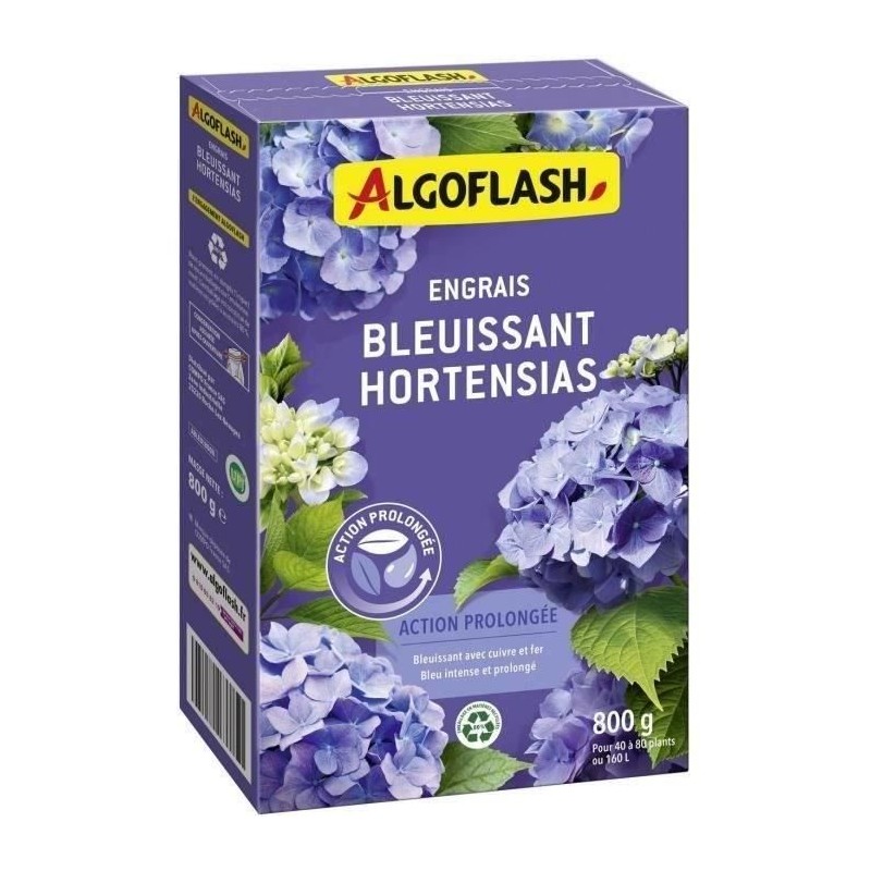 ALGOFLASH NATURASOL NATURASOL Engrais Bleuissant Hortensias - Action p ALGOFLASH NATURASOL NATURASOL Engrais Bleuissant Hortensias - Action p