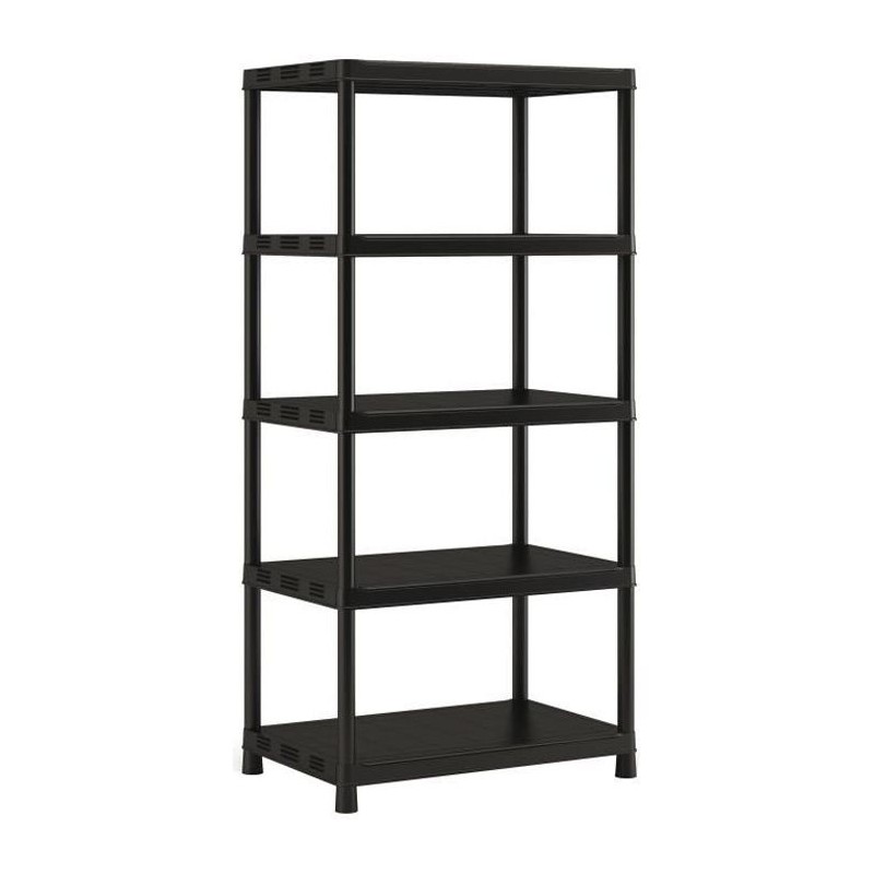 Étagere de rangement XL KETER Plus X/5 - Noir - 90 x 60 x 187 cm - 80 Étagere de rangement XL KETER Plus X/5 - Noir - 90 x 60 x 187 cm - 80
