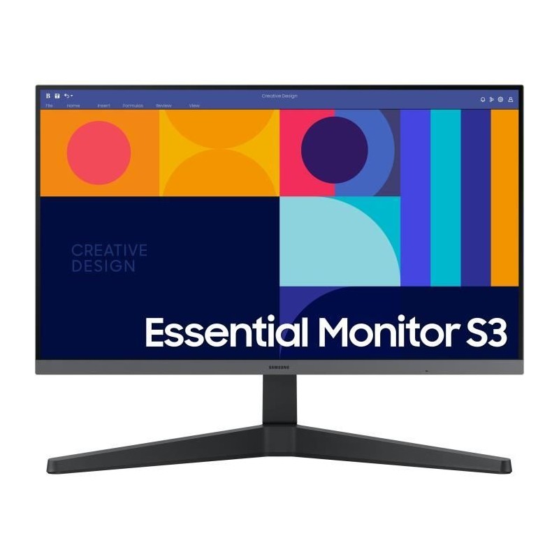 Ecran PC - SAMSUNG - 24 - FHD - 100Hz - Dalle IPS - 1ms - LS24C330GAUX Ecran PC - SAMSUNG - 24 - FHD - 100Hz - Dalle IPS - 1ms - LS24C330GAUX