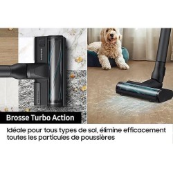 SAMSUNG Jet 75E Turbo VS20B75B1R4 - Aspirateur Balai - Puissance 200 A