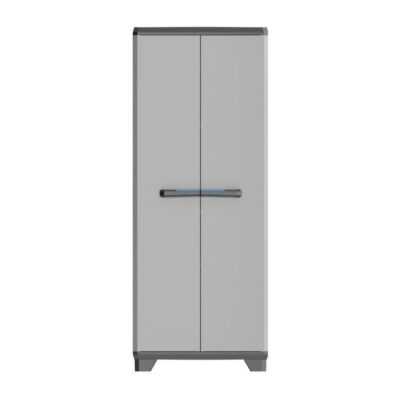 Armoire de rangement haute KETER LINEAR - Noir / Gris - 68 x 39 x 173 Armoire de rangement haute KETER LINEAR - Noir / Gris - 68 x 39 x 173