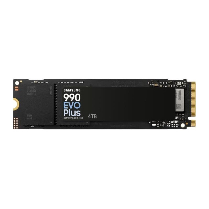SSD Interne - SAMSUNG - 990 EVO Plus 4 To - NVMe M.2 PCIe 4.0x4 - Vite SSD Interne - SAMSUNG - 990 EVO Plus 4 To - NVMe M.2 PCIe 4.0x4 - Vite
