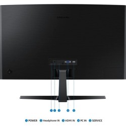 Ecran PC Incurvé - SAMSUNG - 27 - FHD - 100Hz - Dalle VA - 4ms - LS27