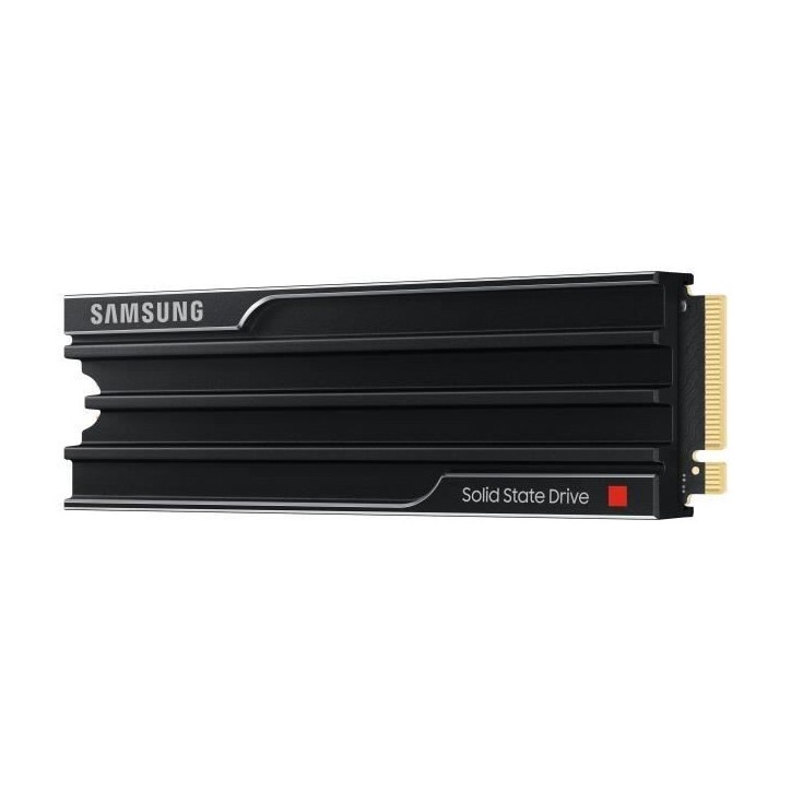 Samsung - SSD Interne - 9100 PRO avec dissipateur NVMe M.2 PCIe 5.0 x4 - 2 To - Vitesse de lecture jusqu'a 14 800 Mo/s - MZ-VAP2 Samsung - SSD Interne - 9100 PRO avec dissipateur NVMe M.2 PCIe 5.0 x4 - 2 To - Vitesse de lecture jusqu'a 14 800 Mo/s - MZ-VAP2