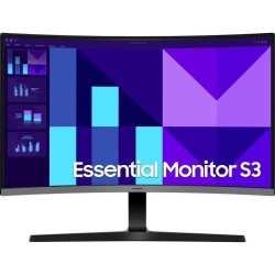 Ecran PC Incurvé - SAMSUNG - 27 - FHD - 100Hz - Dalle VA - 4ms - LS27