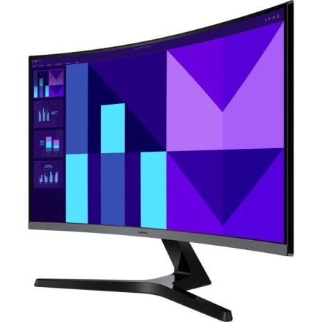 Ecran PC Incurvé - SAMSUNG - 27 - FHD - 100Hz - Dalle VA - 4ms - LS27D390GAUXEN