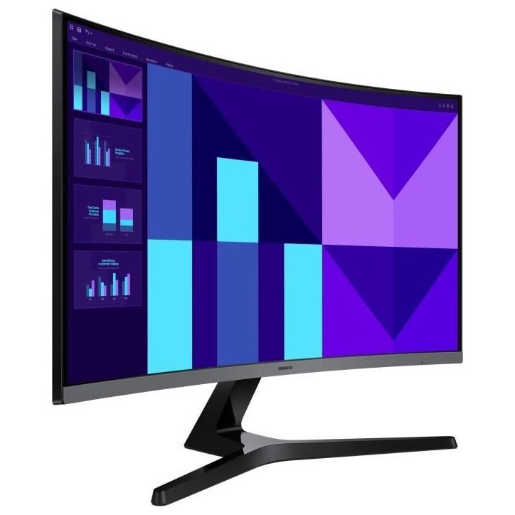 Ecran PC Incurvé - SAMSUNG - 27 - FHD - 100Hz - Dalle VA - 4ms - LS27D390GAUXEN Ecran PC Incurvé - SAMSUNG - 27 - FHD - 100Hz - Dalle VA - 4ms - LS27D390GAUXEN